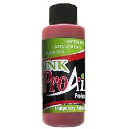 ProAiir Temp Tattoo Ink Blood Red 2OZ (INK BLOOD RED 2OZ)